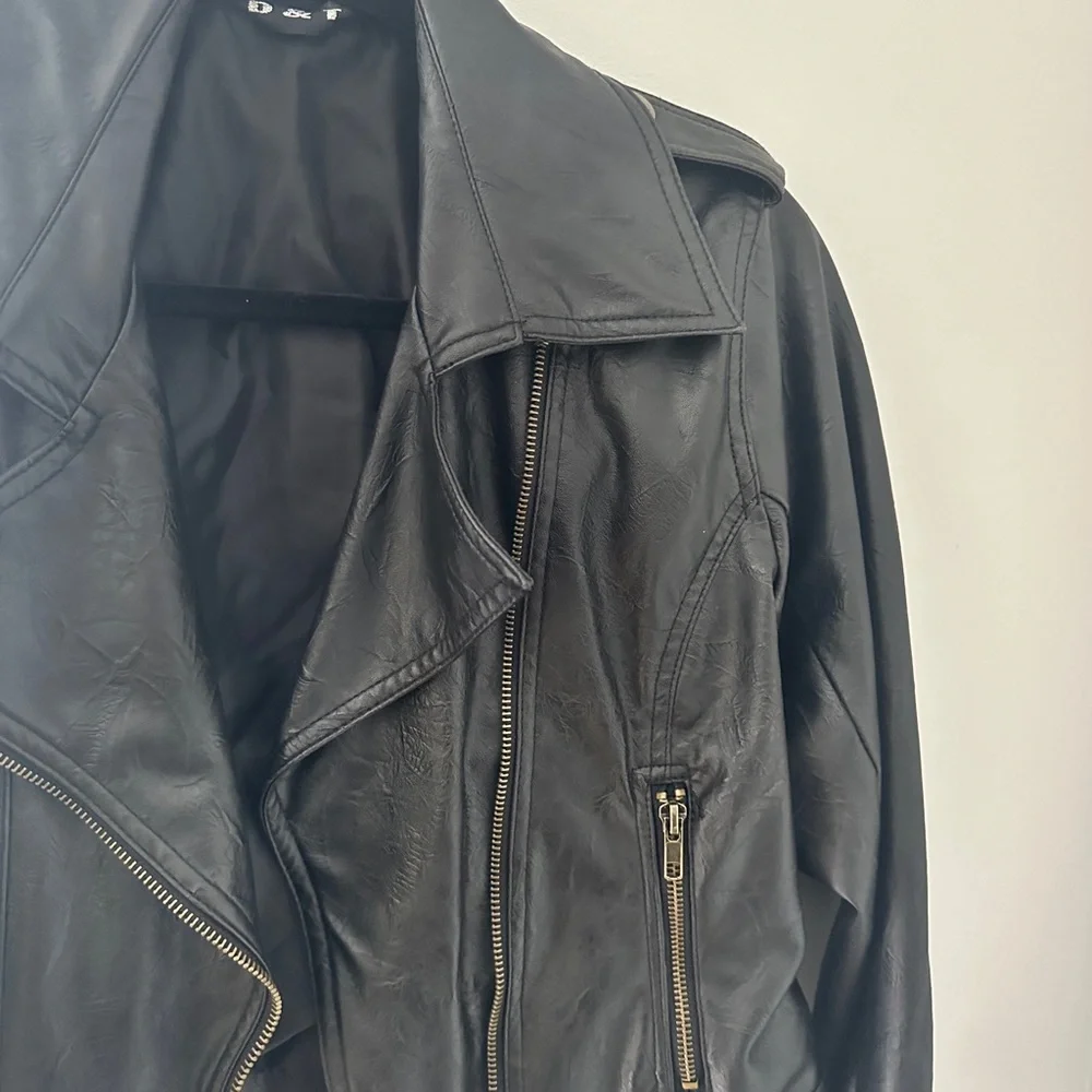 Faux Leather Jacket - Picture 3 of 7